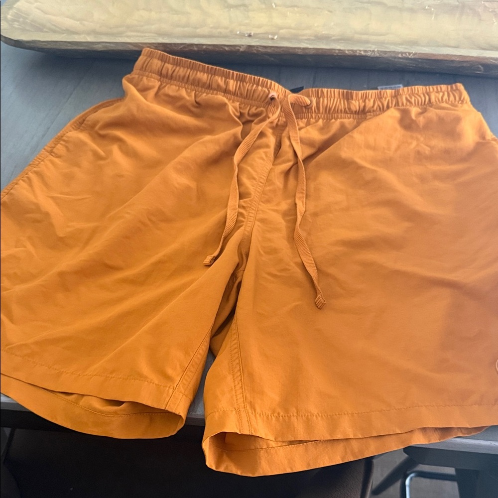 Lole Men Swim Trunks in Mustard Yellow